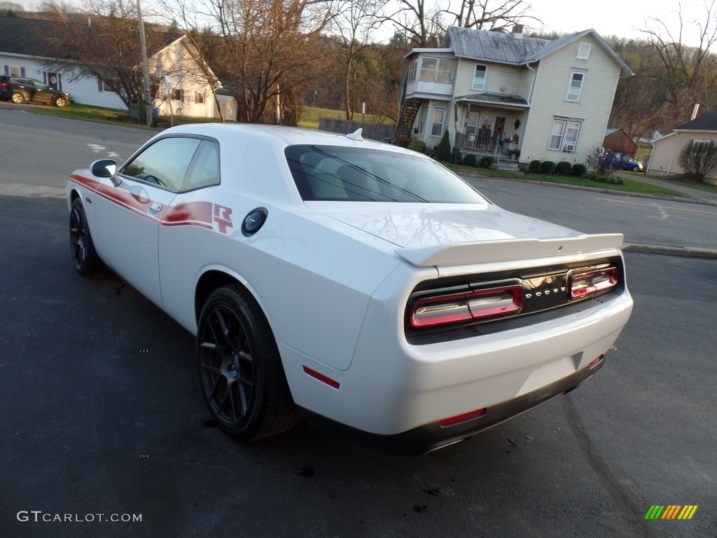 2016 Challenger R/T Plus - Bright White / Black/Ruby Red photo #10