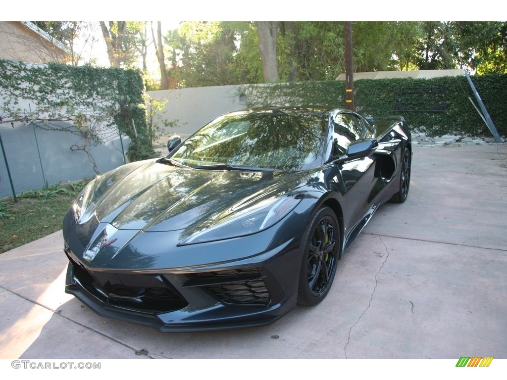 Shadow Gray Metallic 2020 Chevrolet Corvette Stingray Coupe Exterior Photo #140272340