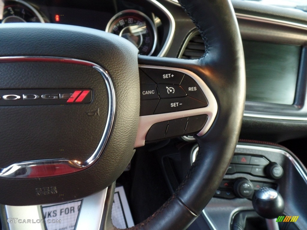 2016 Challenger R/T Plus - Bright White / Black/Ruby Red photo #27