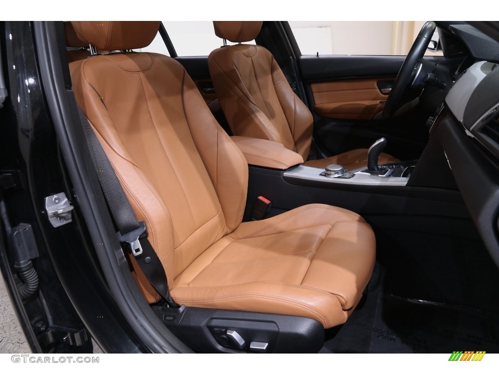 2018 3 Series 340i xDrive Sedan - Black Sapphire Metallic / Cognac photo #17