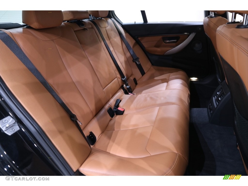 2018 3 Series 340i xDrive Sedan - Black Sapphire Metallic / Cognac photo #18