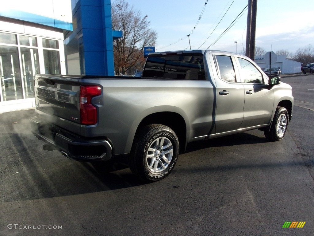 2021 Silverado 1500 RST Double Cab 4x4 - Satin Steel Metallic / Jet Black photo #3