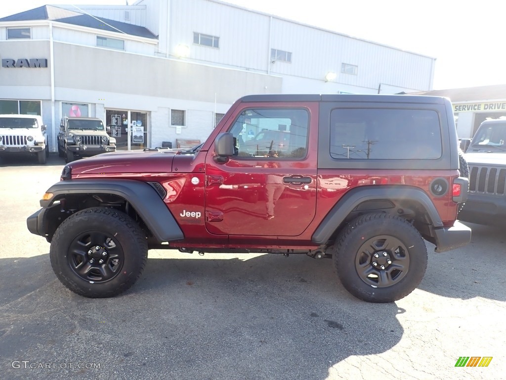 2021 Wrangler Sport 4x4 - Snazzberry Pearl / Black photo #3