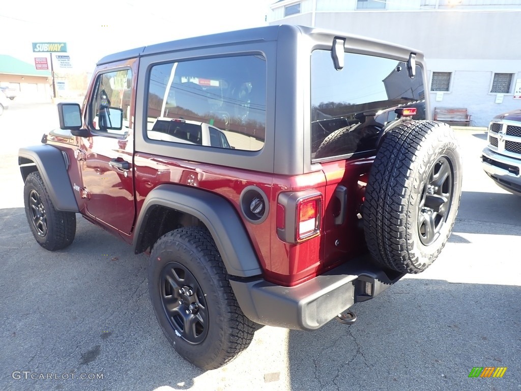 2021 Wrangler Sport 4x4 - Snazzberry Pearl / Black photo #4