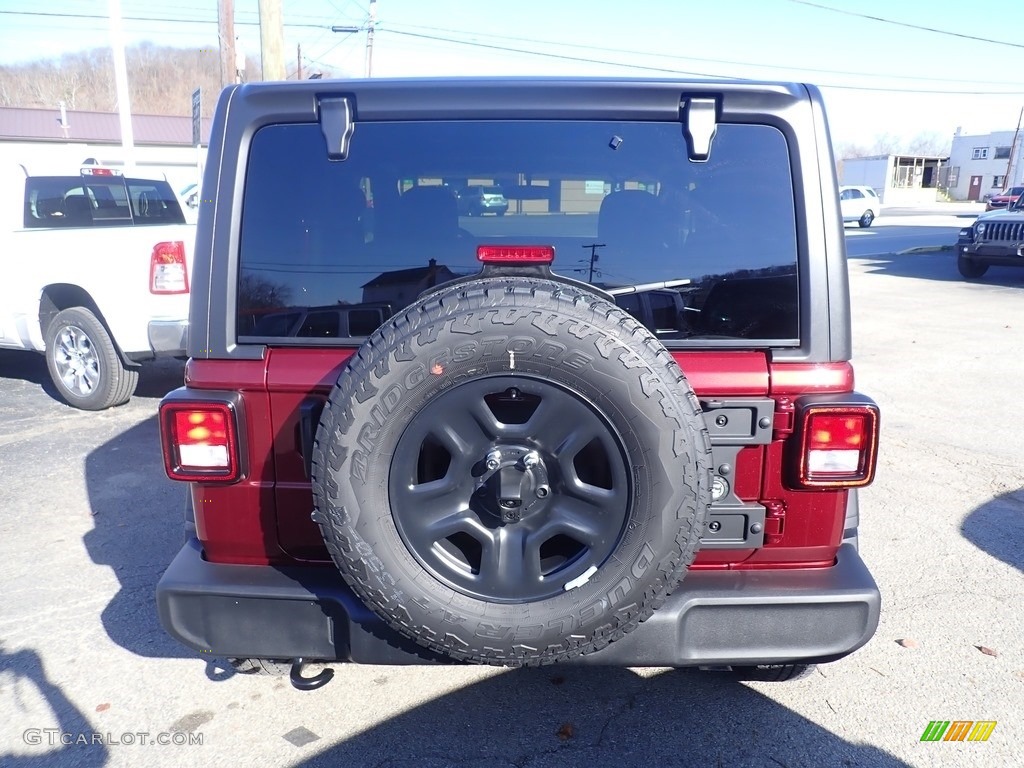 2021 Wrangler Sport 4x4 - Snazzberry Pearl / Black photo #5