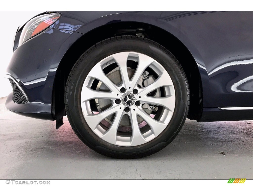 2018 E 300 Sedan - Lunar Blue Metallic / Macchiato Beige/Espresso Brown photo #8