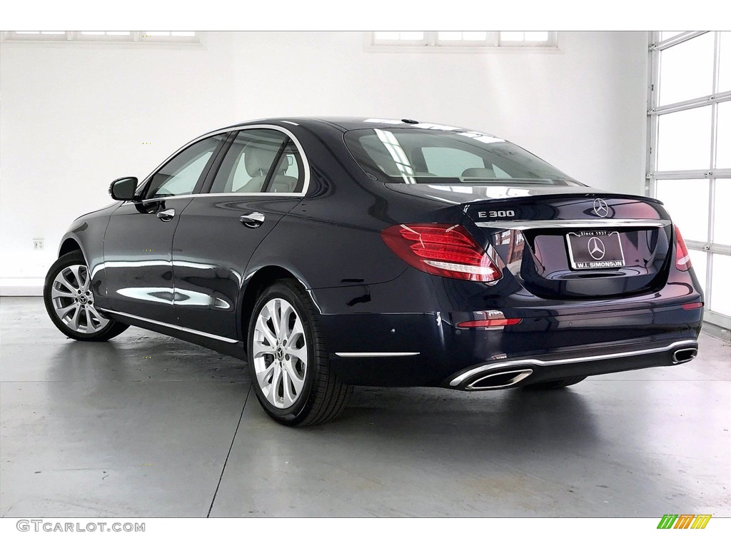 2018 E 300 Sedan - Lunar Blue Metallic / Macchiato Beige/Espresso Brown photo #10