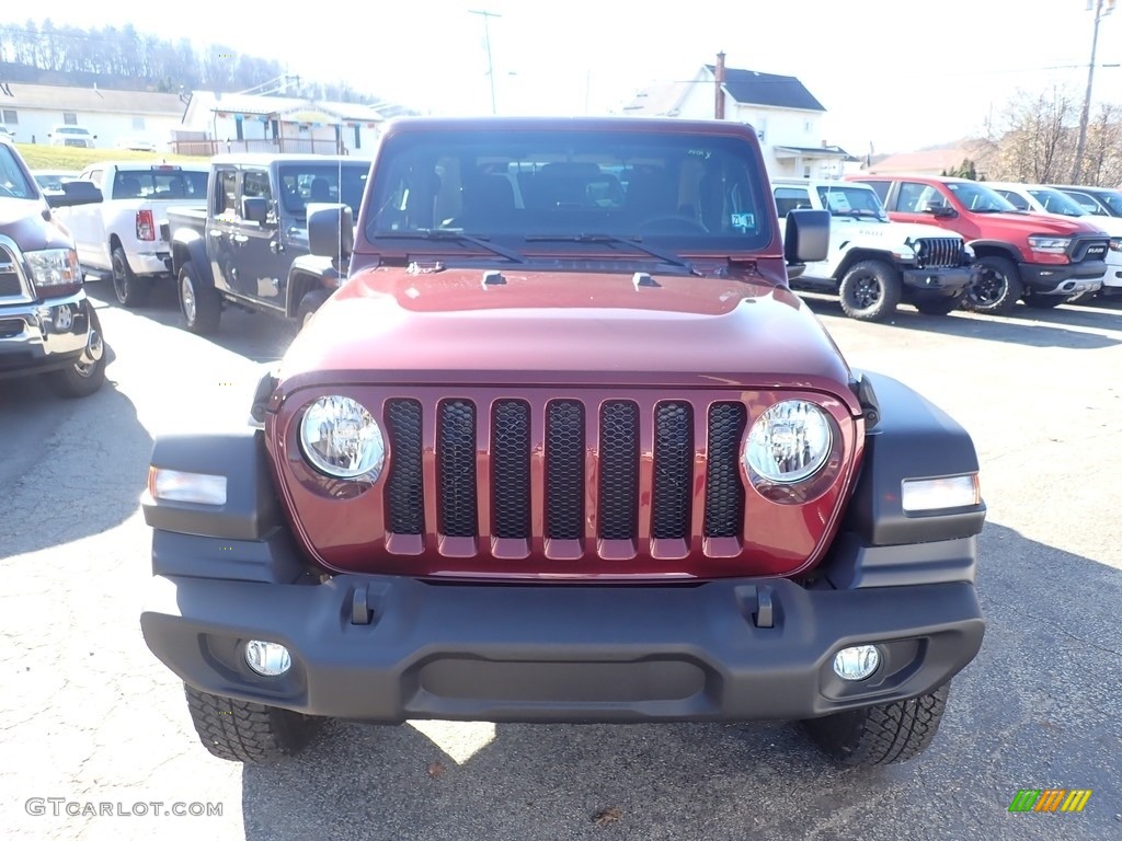 2021 Wrangler Sport 4x4 - Snazzberry Pearl / Black photo #9