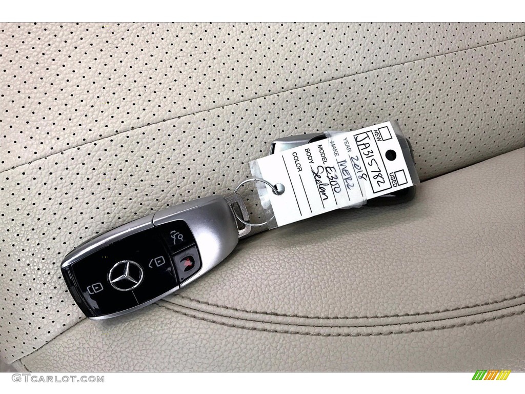 2018 E 300 Sedan - Lunar Blue Metallic / Macchiato Beige/Espresso Brown photo #11