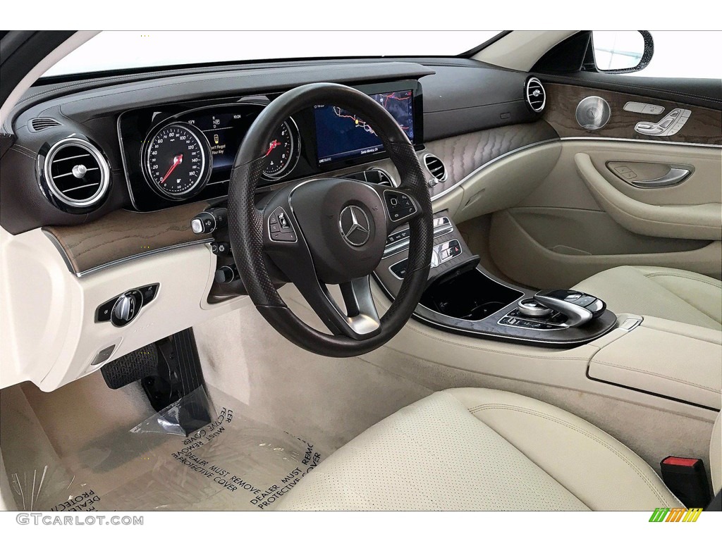 2018 E 300 Sedan - Lunar Blue Metallic / Macchiato Beige/Espresso Brown photo #14