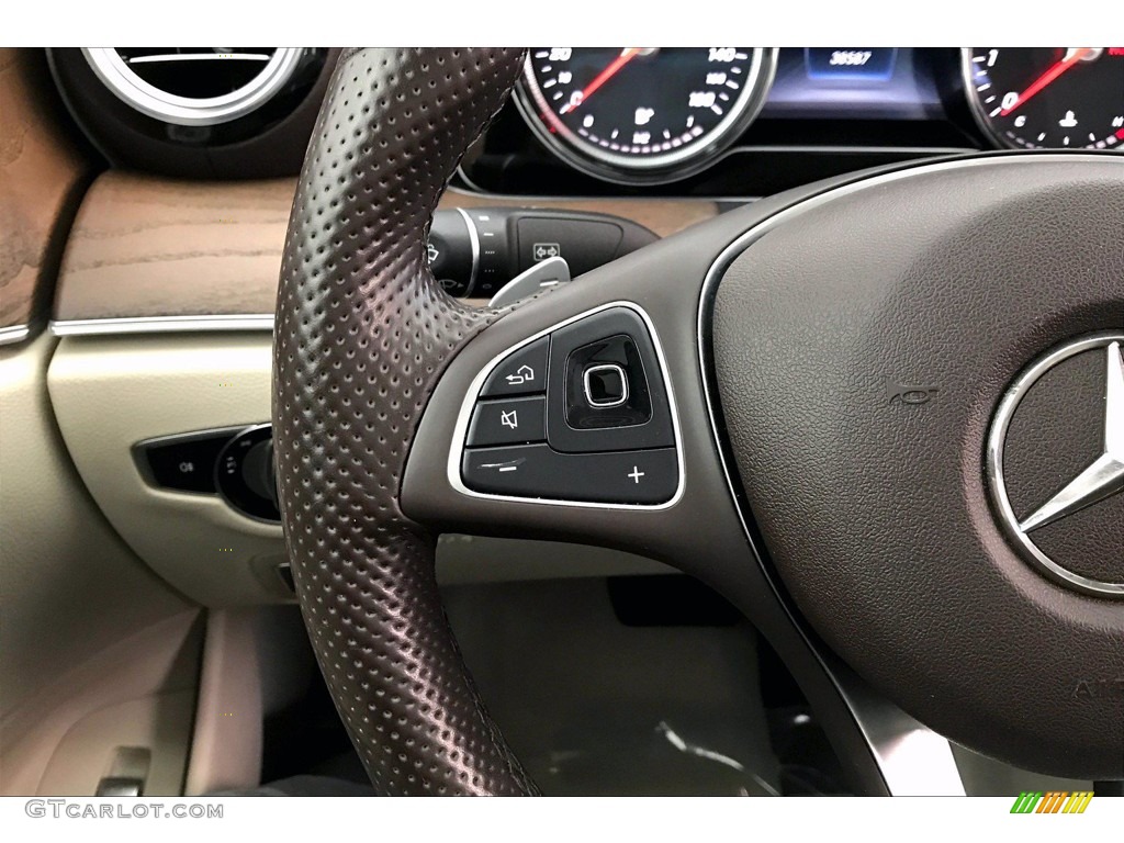 2018 E 300 Sedan - Lunar Blue Metallic / Macchiato Beige/Espresso Brown photo #21