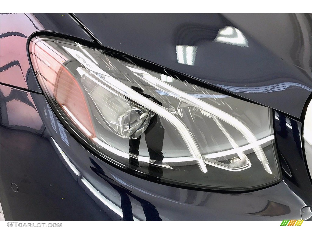 2018 E 300 Sedan - Lunar Blue Metallic / Macchiato Beige/Espresso Brown photo #28