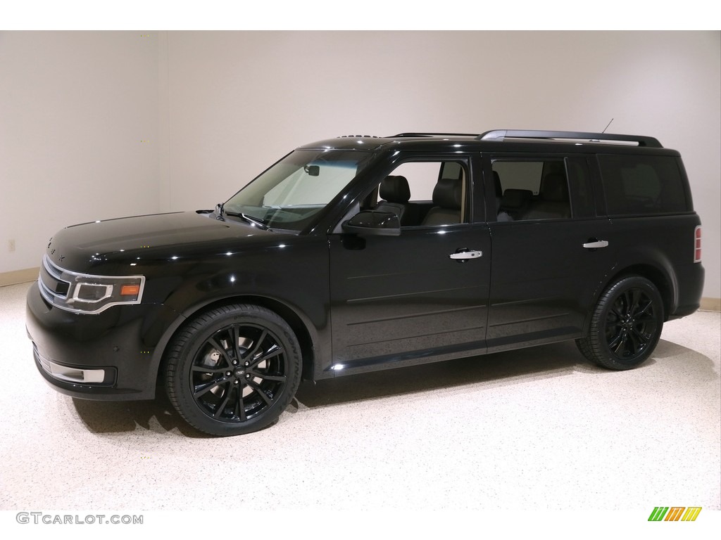 Shadow Black 2018 Ford Flex Limited AWD Exterior Photo #140273939