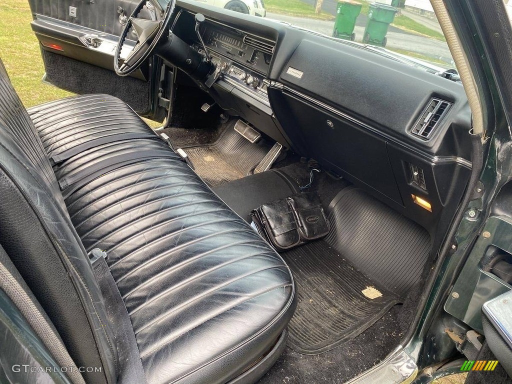 1967 Cadillac Fleetwood Limousine Black/Gray Dashboard Photo #140274476