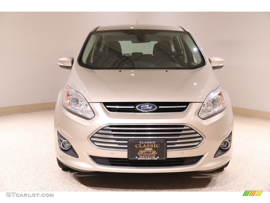 White Gold 2017 Ford C-Max Energi Titanium Exterior Photo #140274485