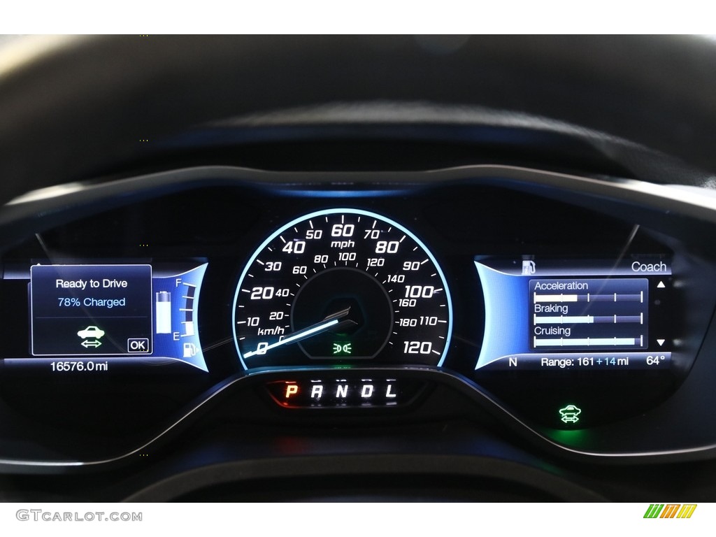 2017 Ford C-Max Energi Titanium Gauges Photo #140274665
