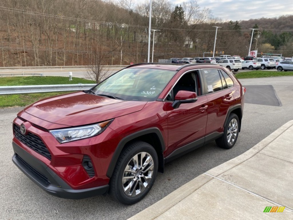 Ruby Flare Pearl 2021 Toyota RAV4 XLE Premium AWD Exterior Photo #140274893