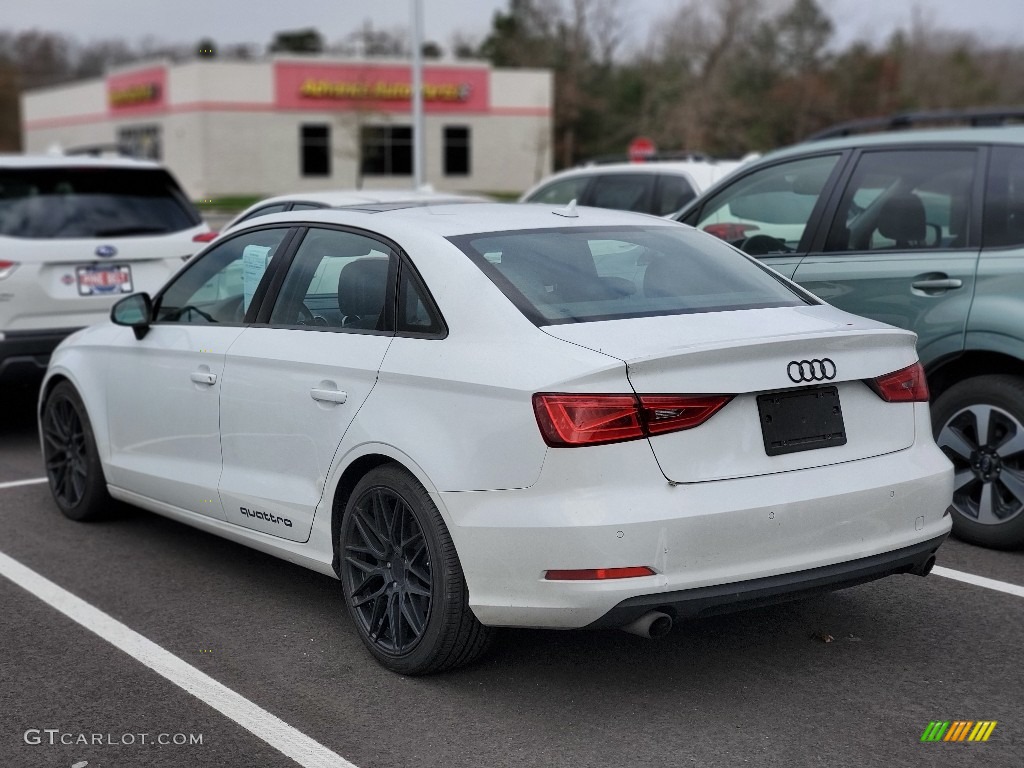 2016 A3 2.0 Premium quattro - Ibis White / Black photo #4