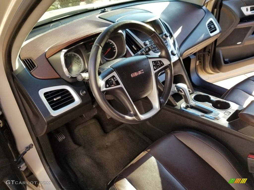 2012 Terrain SLT AWD - Gold Mist Metallic / Brownstone photo #3