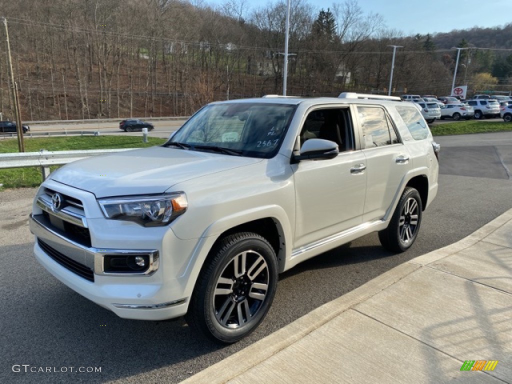 Blizzard White Pearl 2021 Toyota 4Runner Limited 4x4 Exterior Photo #140275694