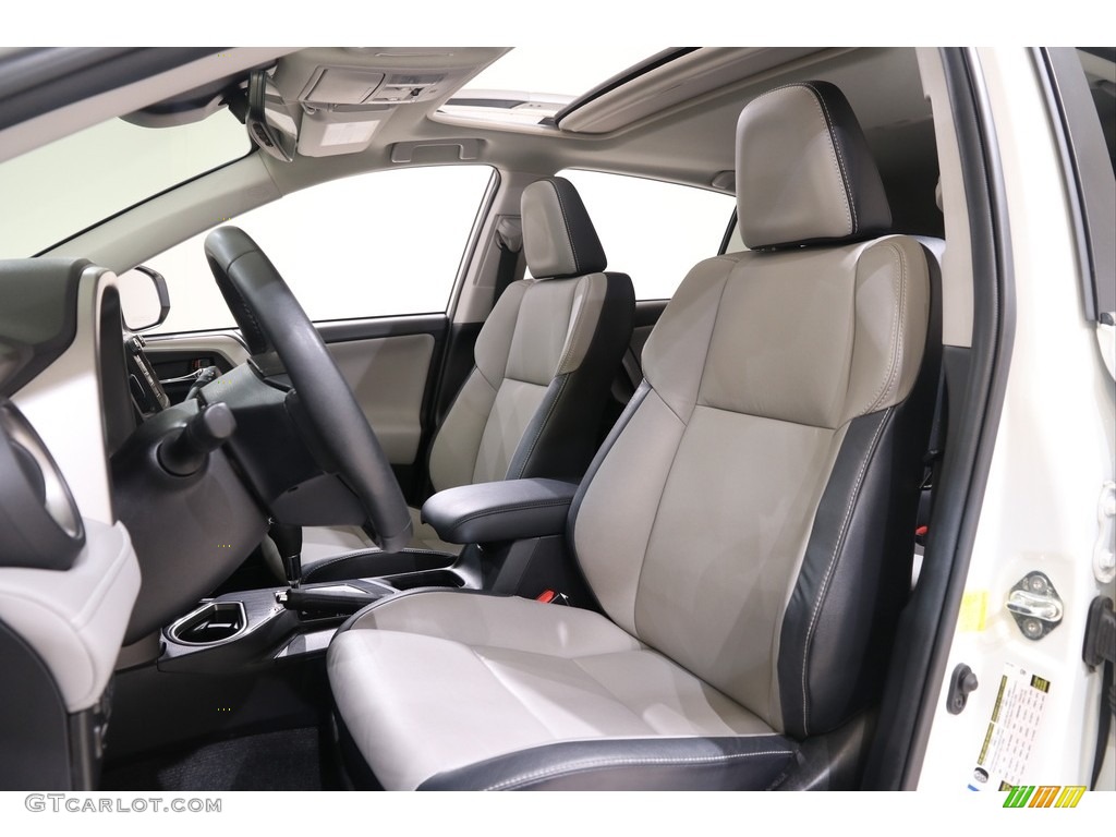 2017 RAV4 Limited AWD - Blizzard Pearl White / Ash photo #5