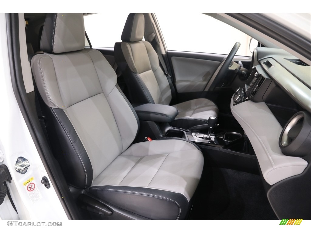 2017 RAV4 Limited AWD - Blizzard Pearl White / Ash photo #15