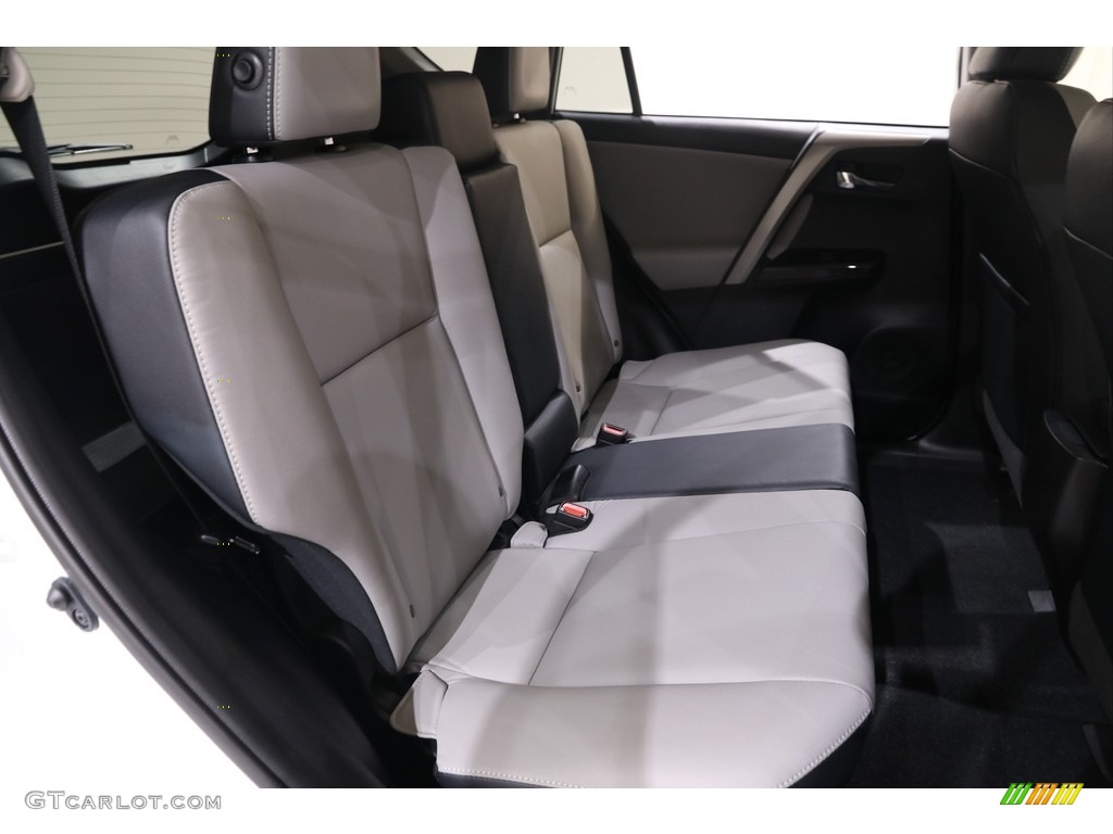 2017 RAV4 Limited AWD - Blizzard Pearl White / Ash photo #16