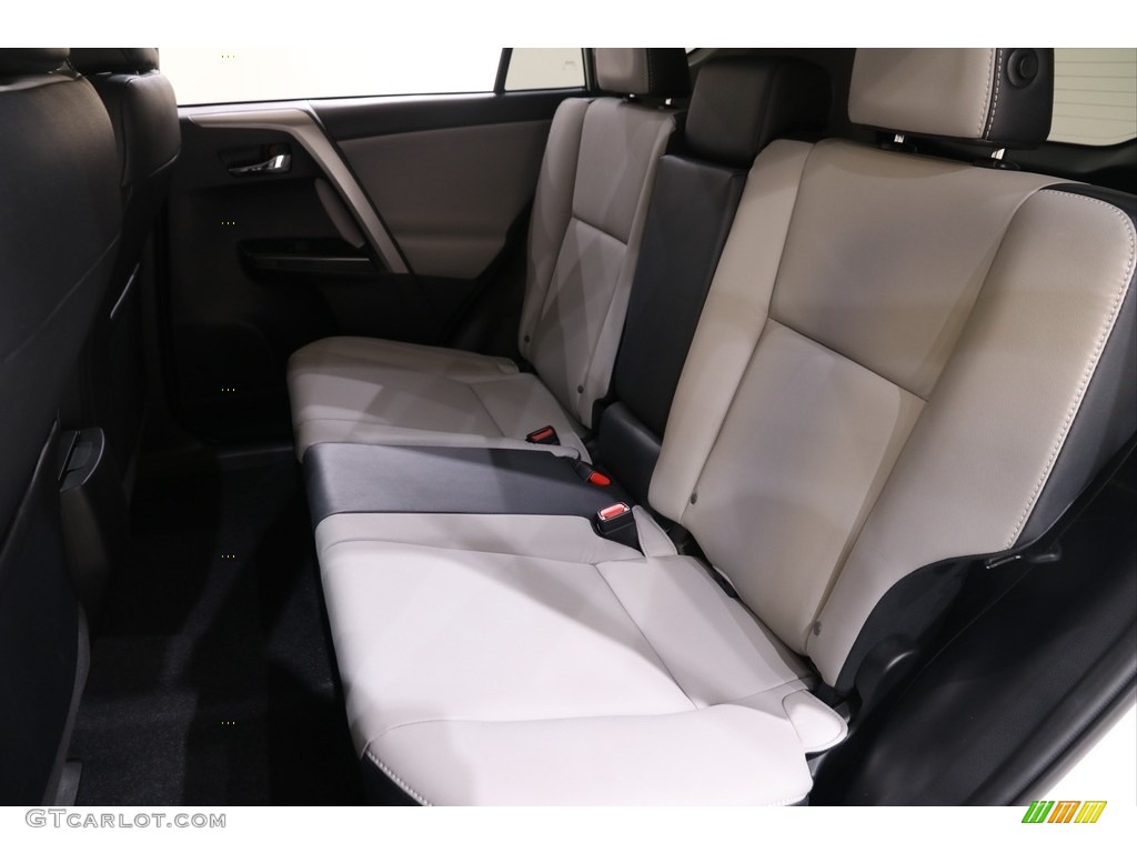 2017 RAV4 Limited AWD - Blizzard Pearl White / Ash photo #17
