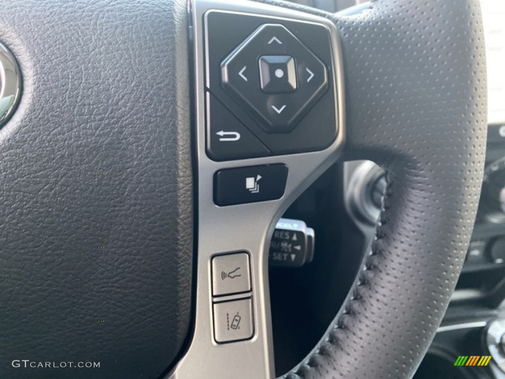 2021 Toyota 4Runner SR5 Premium 4x4 Black Steering Wheel Photo #140276294
