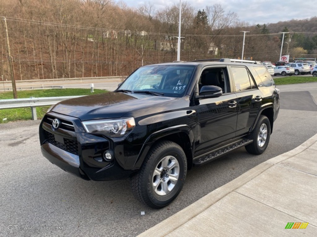 Midnight Black Metallic 2021 Toyota 4Runner SR5 Premium 4x4 Exterior Photo #140276426