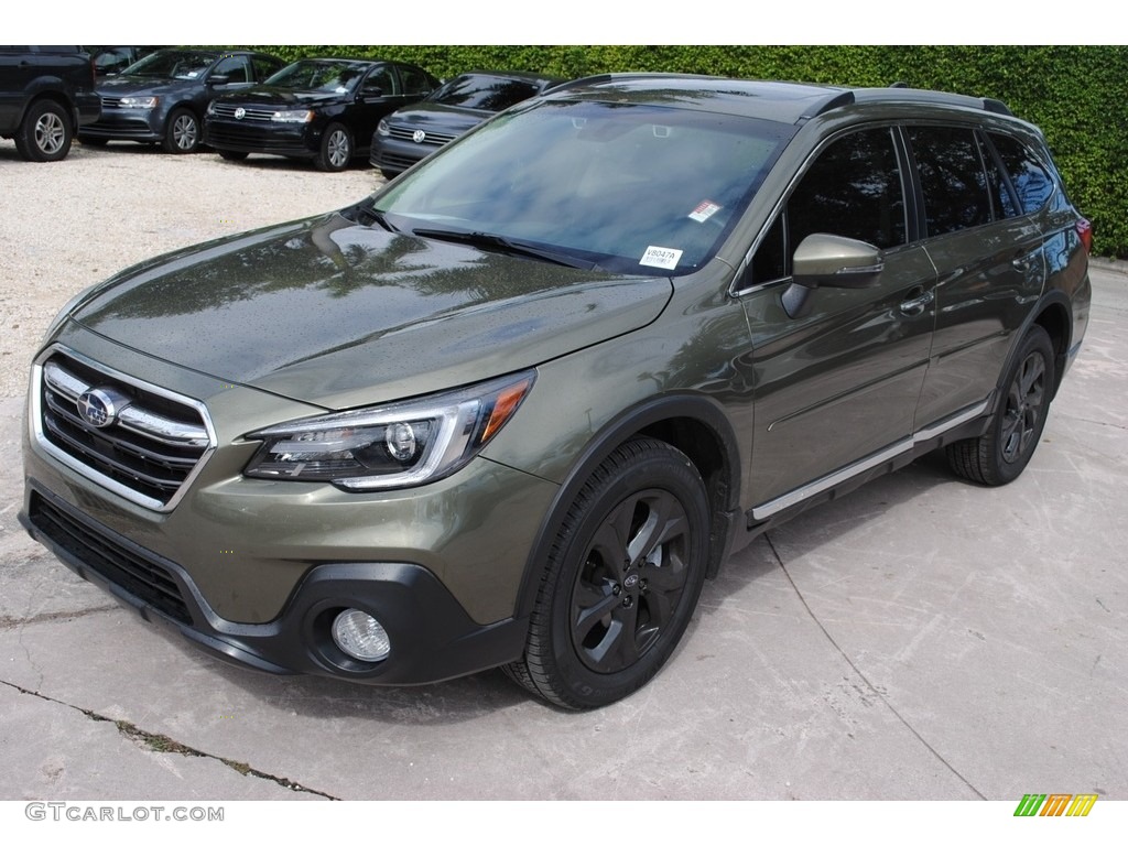 2019 Outback 3.6R Touring - Wilderness Green Metallic / Java Brown photo #4