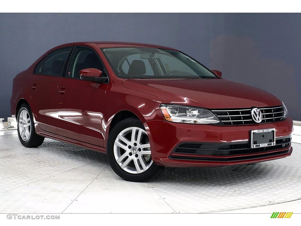 Cardinal Red Metallic 2018 Volkswagen Jetta S Exterior Photo #140276909