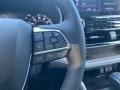Graphite 2021 Toyota Highlander Hybrid Platinum AWD Steering Wheel