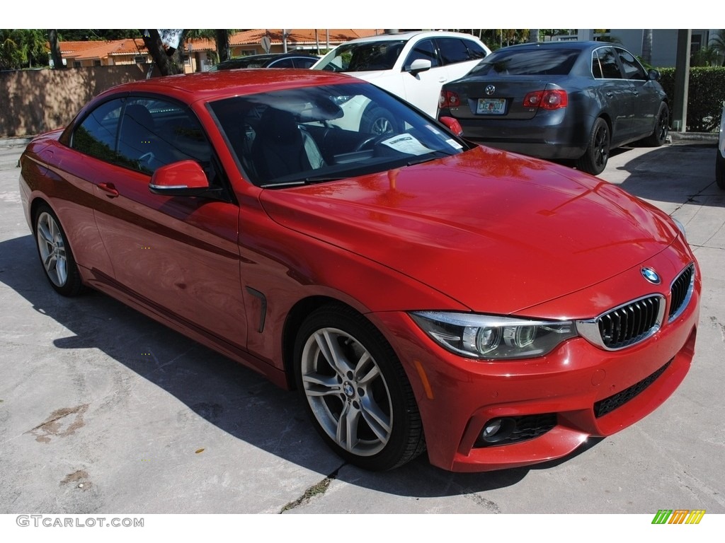 2018 4 Series 430i Convertible - Melbourne Red Metallic / Black photo #15