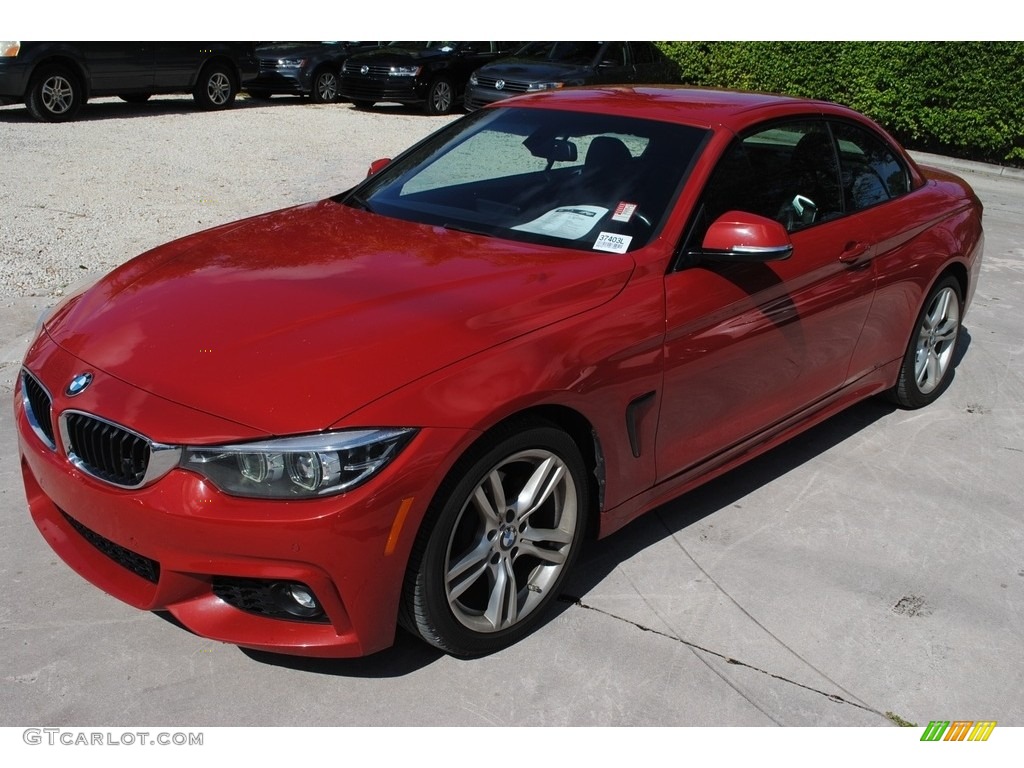 2018 4 Series 430i Convertible - Melbourne Red Metallic / Black photo #16
