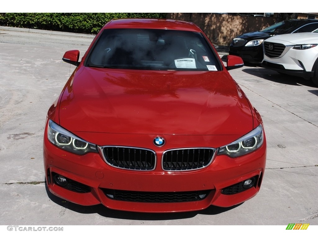 2018 4 Series 430i Convertible - Melbourne Red Metallic / Black photo #19