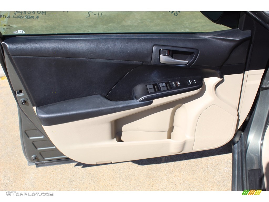 2012 Camry LE - Cypress Green Pearl / Ash photo #9