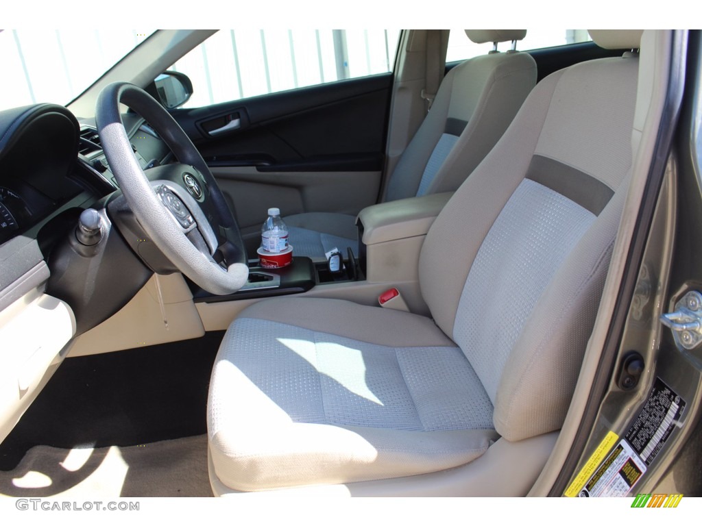 2012 Camry LE - Cypress Green Pearl / Ash photo #10