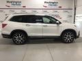 2021 Platinum White Pearl Honda Pilot Elite AWD  photo #1