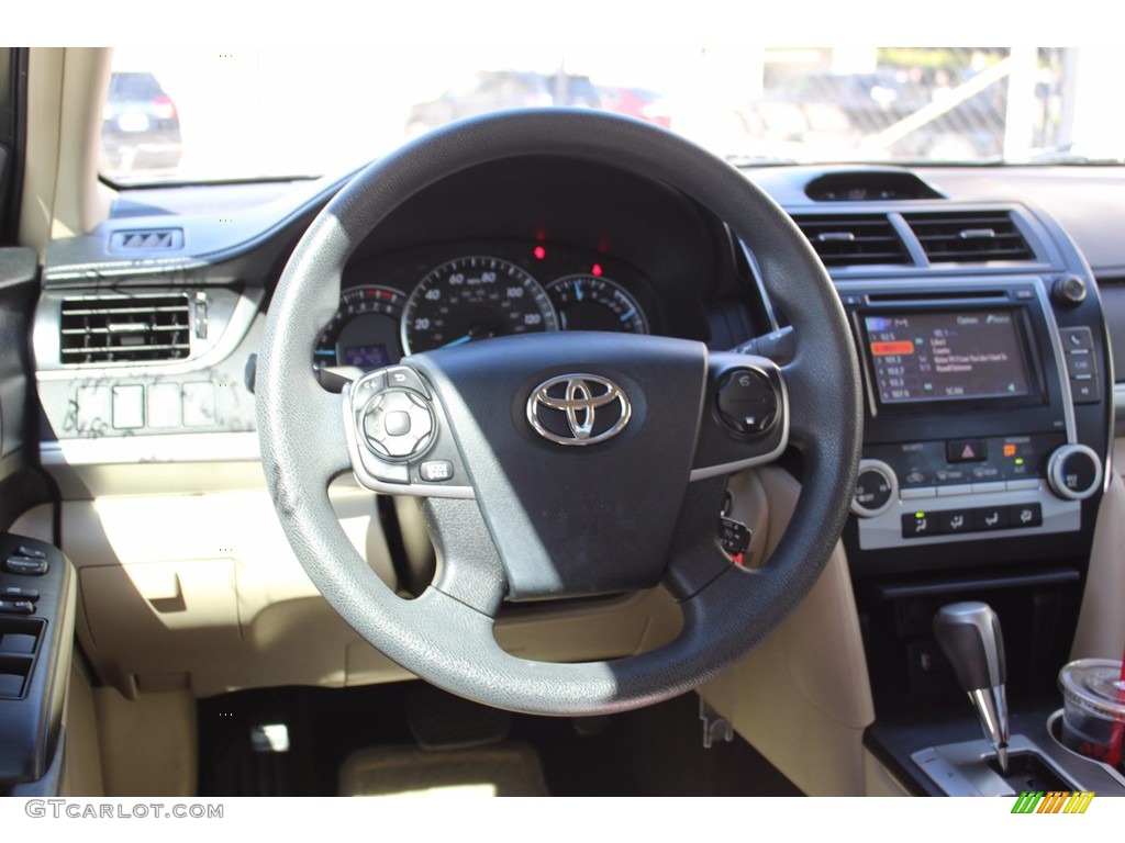 2012 Camry LE - Cypress Green Pearl / Ash photo #20