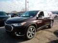 Black Cherry Metallic 2021 Chevrolet Traverse LT