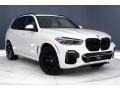 Alpine White 2021 BMW X5 M50i Exterior