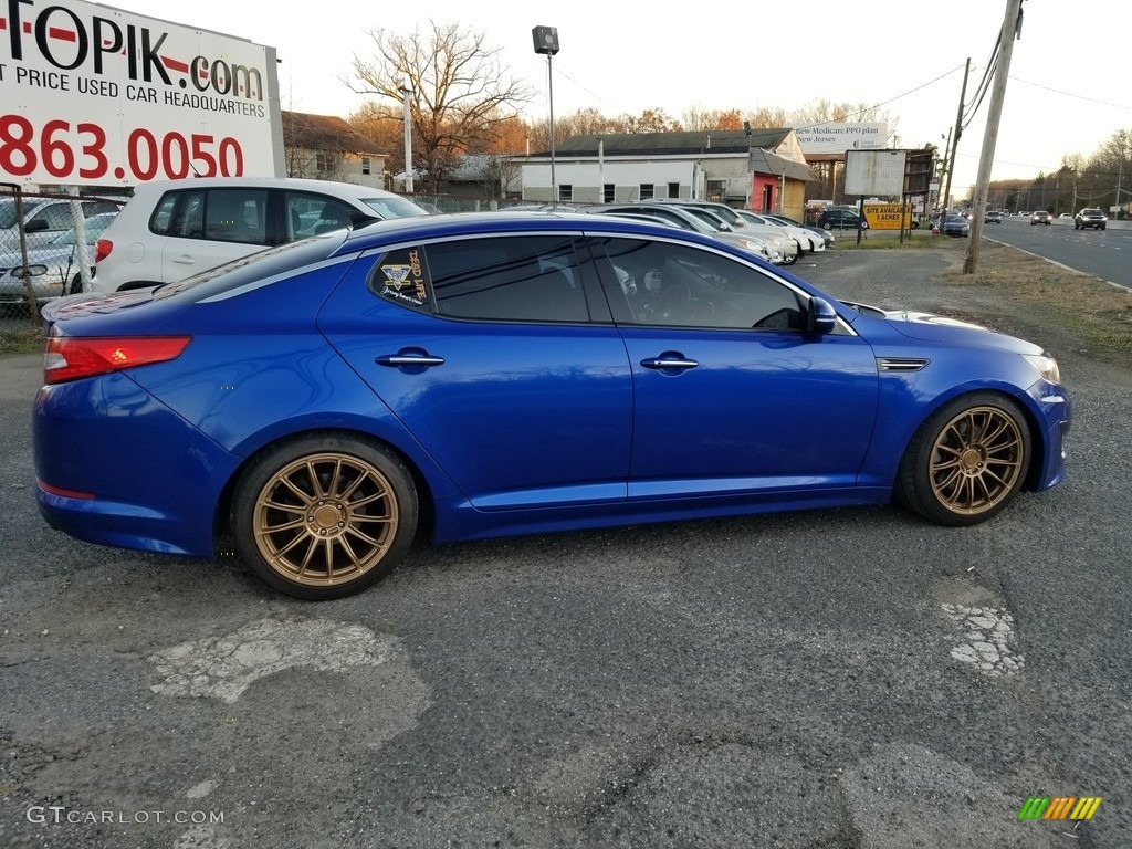 2012 Optima SX - Corsa Blue / Black photo #3