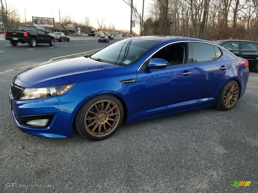 2012 Optima SX - Corsa Blue / Black photo #5