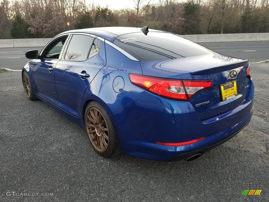 2012 Optima SX - Corsa Blue / Black photo #7