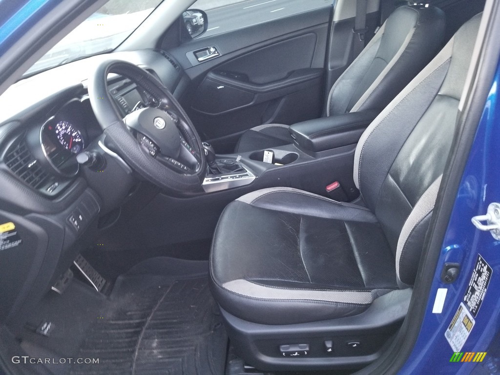2012 Optima SX - Corsa Blue / Black photo #10