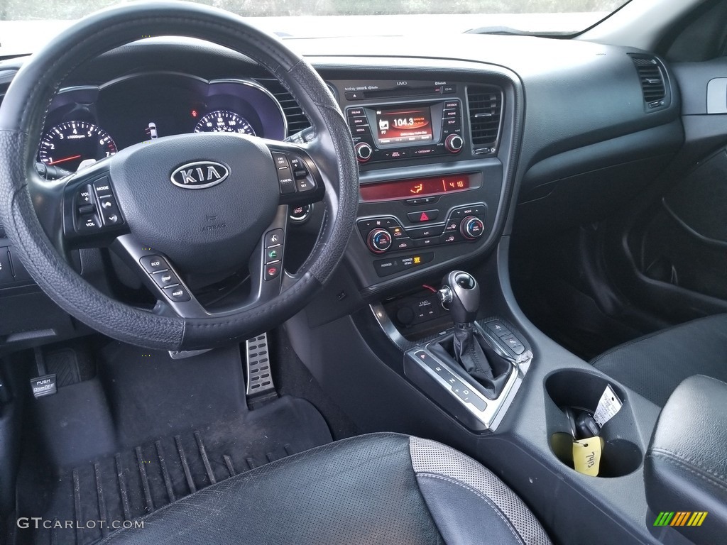 2012 Optima SX - Corsa Blue / Black photo #11