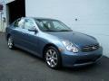 2005 Lakeshore Slate Blue Infiniti G 35 x Sedan  photo #9