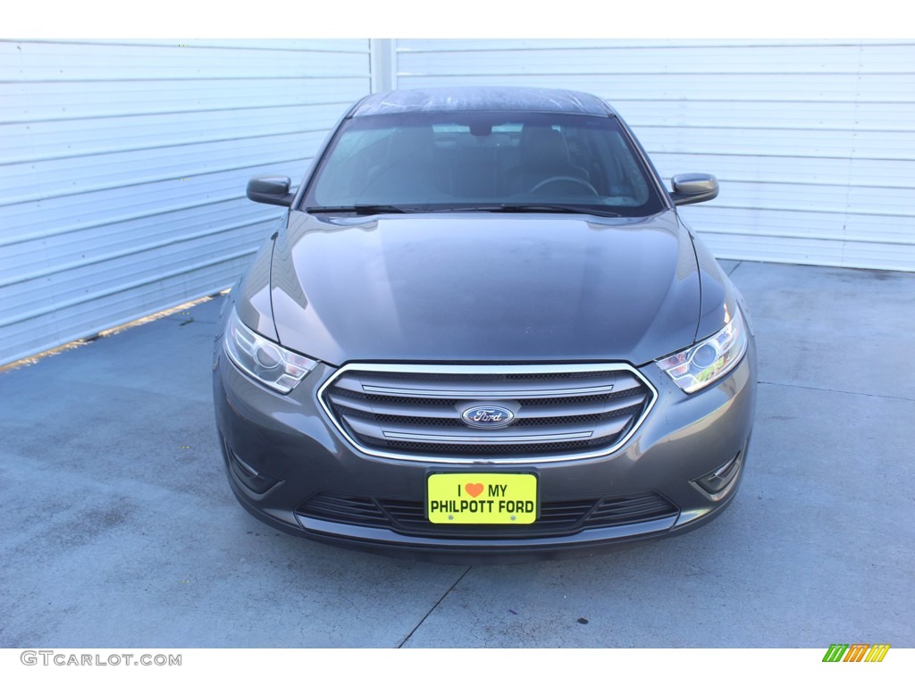 2018 Taurus SEL - Magnetic / Charcoal Black photo #3