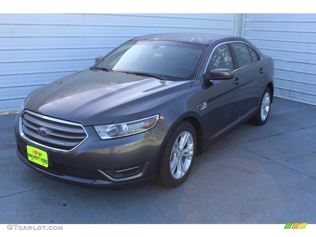 2018 Taurus SEL - Magnetic / Charcoal Black photo #4